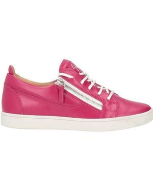 Giuseppe Zanotti Sneakers Leather - Pink