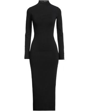 Ssheena Vestido Midi - Negro