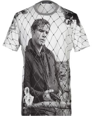 Dolce & Gabbana T-Shirts - Grau