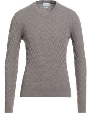 Ballantyne Jumper Merino Wool - Grey