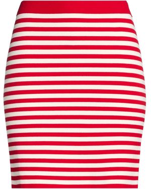 Max Mara Mini Skirt Viscose, Polyester - Red