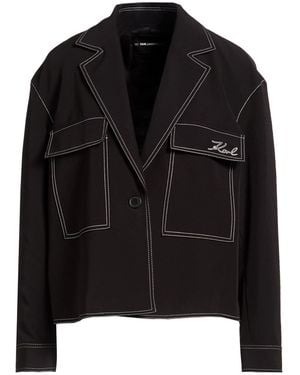 KARL LAGERFELD Jackets - Black