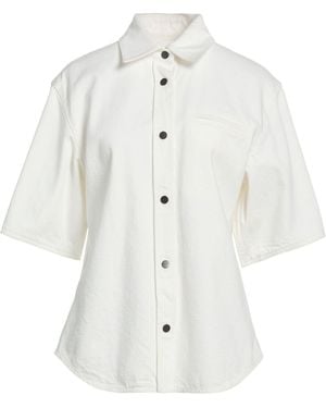 Ferragamo Denim Shirt Cotton - White