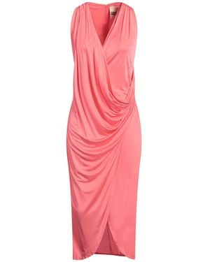 Aniye By Midi Dress Viscose - Pink