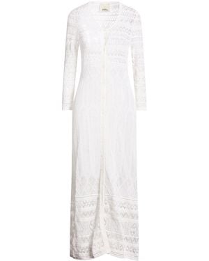 Isabel Marant Maxi Dress Cotton, Polyamide - White