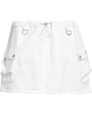 Coperni Denim Skirt Cotton - White