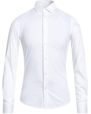 Brian Dales Shirt Cotton, Polyamide, Elastane - White