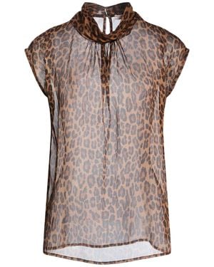 Oltre Top Polyester - Brown
