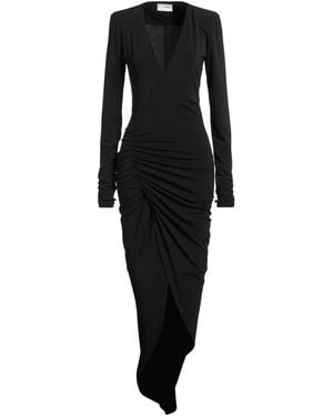 Soallure Maxi Dress Polyester, Elastane - Black