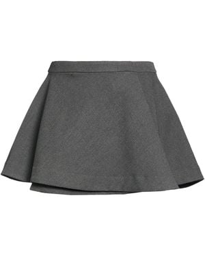 ELEH Mini Skirt Polyester, Cotton, Elastane - Gray