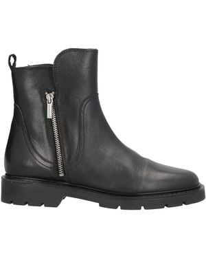 Carmens Ankle Boots Leather - Black