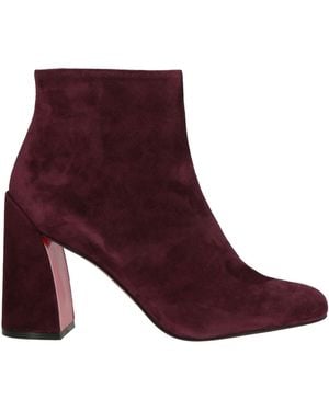 Christian Louboutin Botines De Caña Alta - Morado