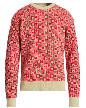 Marni Sweater Virgin Wool - Red