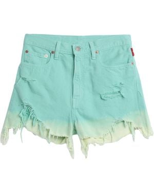 Denimist Denim Shorts - Green
