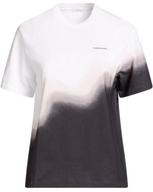 Ferragamo T-Shirt Cotton - White