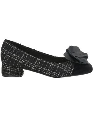 Twenty Four Haitch Court Shoes - Black