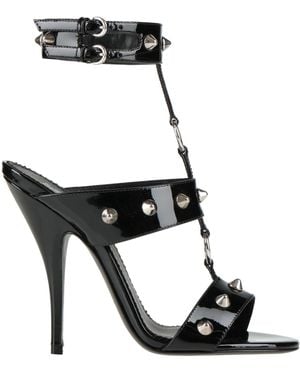 DSquared² Sandals Leather - Black