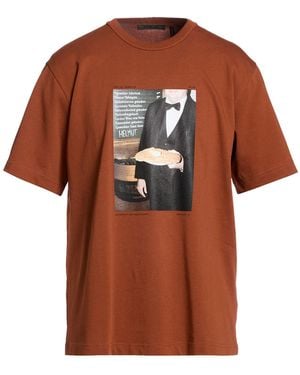 Helmut Lang T-Shirt Cotton - Brown