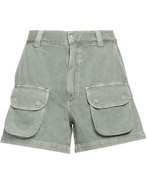 Agolde Jeansshorts - Grau