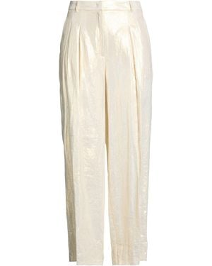 Cambio Pants Linen - White
