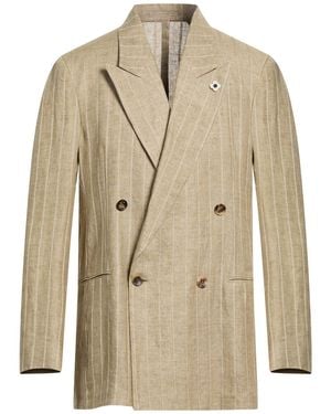 Lardini Blazer Linen, Cotton - Natural