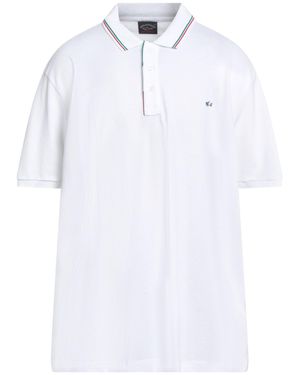 Paul & Shark Polo Shirt Cotton - White
