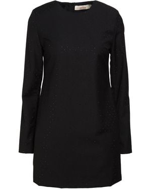 Jucca Mini Dress Polyester, Viscose - Black