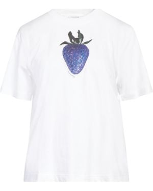 Burberry T-Shirt Organic Cotton, Elastane - White