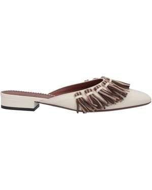 L'Autre Chose Mules & Sabots - Blanc