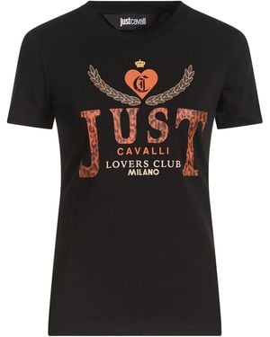 Just Cavalli Camiseta - Negro