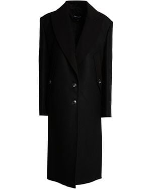 BCBGMAXAZRIA Coat Wool, Viscose, Polyester - Black