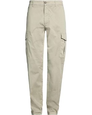 Eleventy Platinum Trousers Cotton, Elastane - Natural