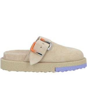 Off-White c/o Virgil Abloh Mules & Zoccoli - Bianco