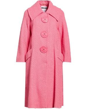 Moschino Coat Cotton - Pink