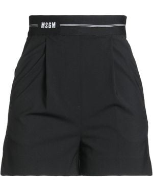 MSGM Shorts & Bermuda Shorts - Black