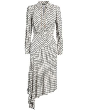 Elisabetta Franchi Midi Dress Polyester - Grey
