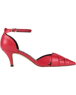 Luciano Barachini Court Shoes Soft Leather - Red