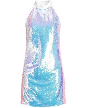 Iceberg Mini Dress Polyester, Acetate, Viscose - Blue