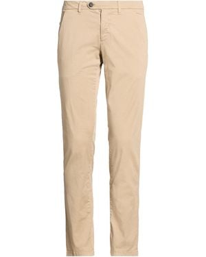 Roy Rogers Trousers Cotton, Elastane - Natural