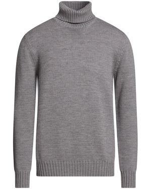 Alpha Studio Turtleneck Merino Wool - Grey