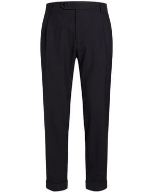 Berwich Midnight Pants Polyester, Virgin Wool, Elastane - Blue