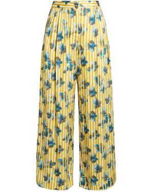 Ottod'Ame Pants Viscose - Yellow