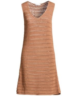 Fedeli Mini Dress - Brown