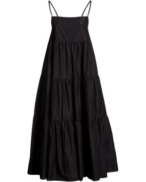 Matteau Midi Dress Organic Cotton - Black