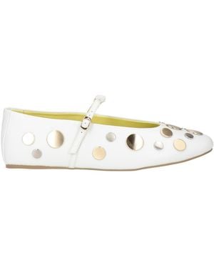 Apepazza Ballet Flats - White