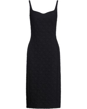 Dries Van Noten Vestito Midi - Nero