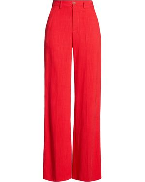 Department 5 Trousers Viscose, Polyester, Rubber - Red