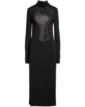 ANDAMANE Midi Dress Polyester, Elastane - Black