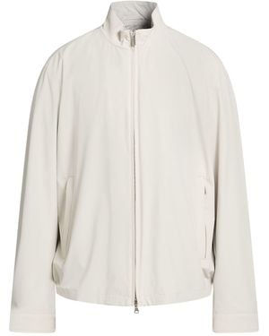Paul & Shark Ivory Jacket Polyester, Elastane - White