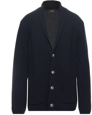 Liu Jo Midnight Cardigan Wool, Polyamide - Blue
